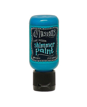Ranger Dyan Reaveley Dylusions Shimmer Paints Blue Lagoon 1 oz (DYU81333)