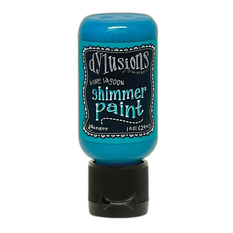 Ranger Dyan Reaveley Dylusions Shimmer Paints Blue Lagoon 1 oz (DYU81333)