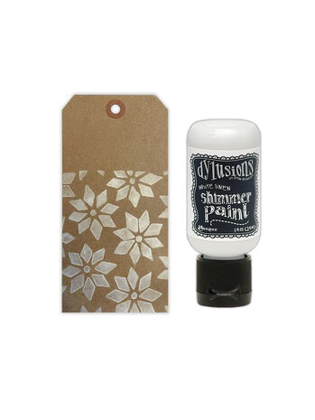Ranger Dyan Reaveley Dylusions Shimmer Paints White Linen 1 oz (DYU81494)