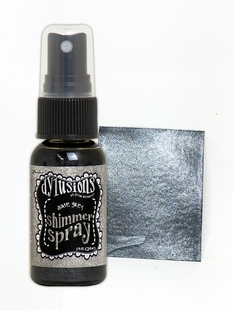 Ranger Dyan Reaveley Dylusions Shimmer Sprays Slate Grey 1 fl oz (DYH68426)