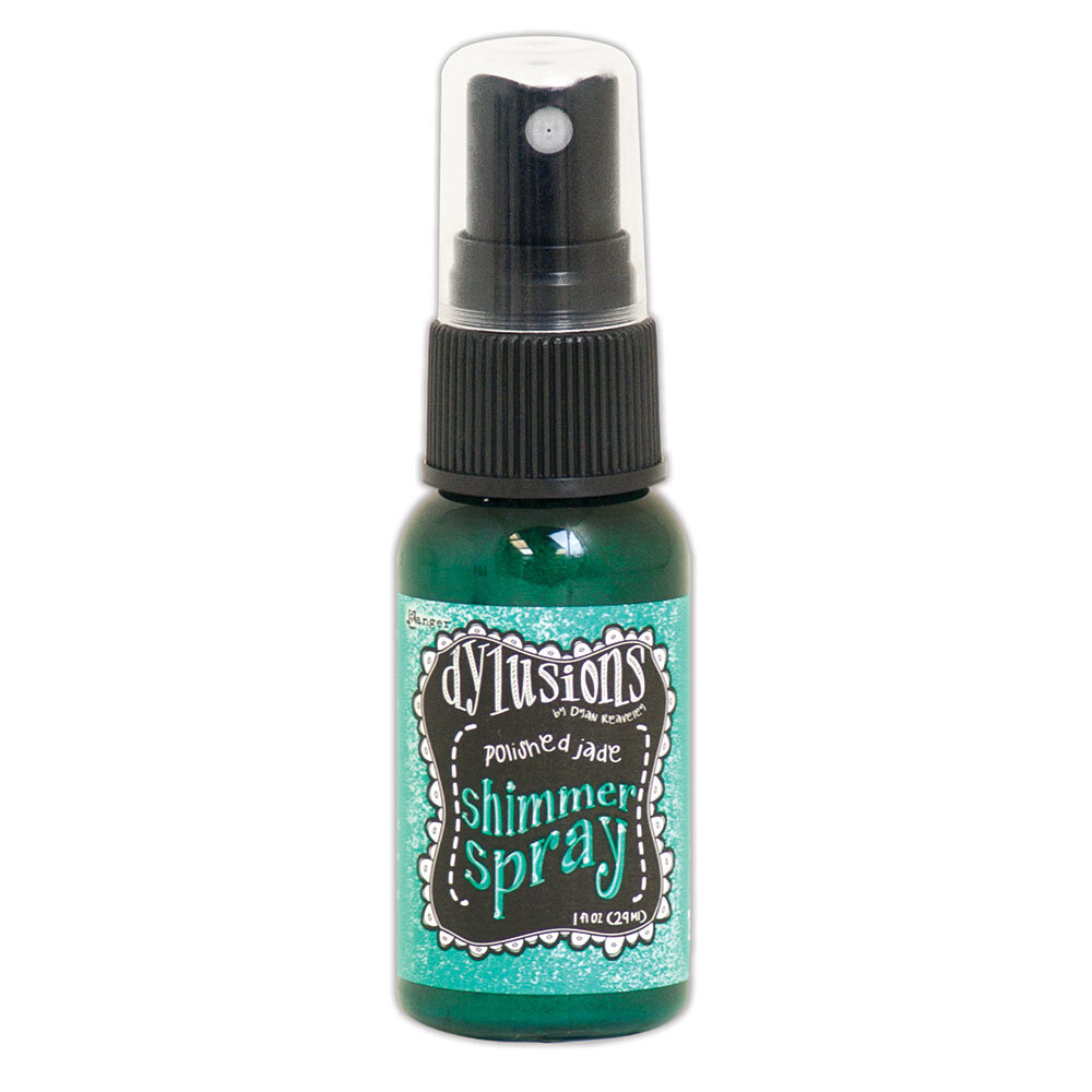 Ranger Dyan Reaveley Dylusions Shimmer Sprays Polished Jade 1 fl oz (DYH60840) Ranger Dyan Reaveley Dylusions Shimmer Sprays Polished Jade 1 fl oz (DYH60840)