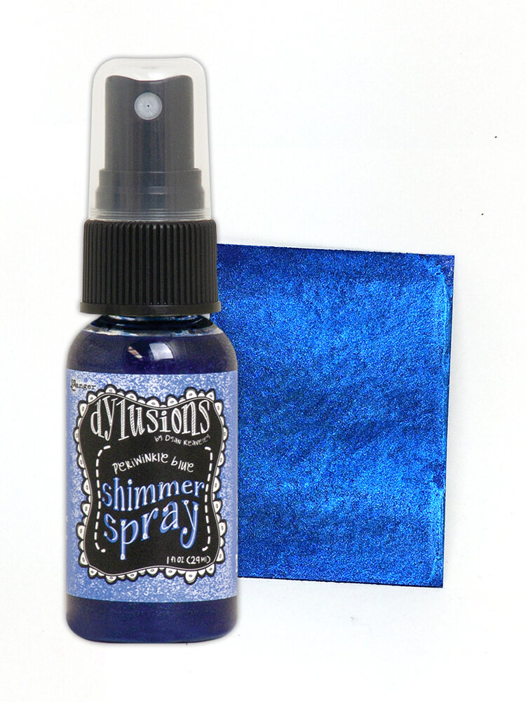 Ranger Dyan Reaveley Dylusions Shimmer Sprays Periwinkle Blue 1 fl oz (DYH68402) Ranger Dyan Reaveley Dylusions Shimmer Sprays Periwinkle Blue 1 fl oz (DYH68402)