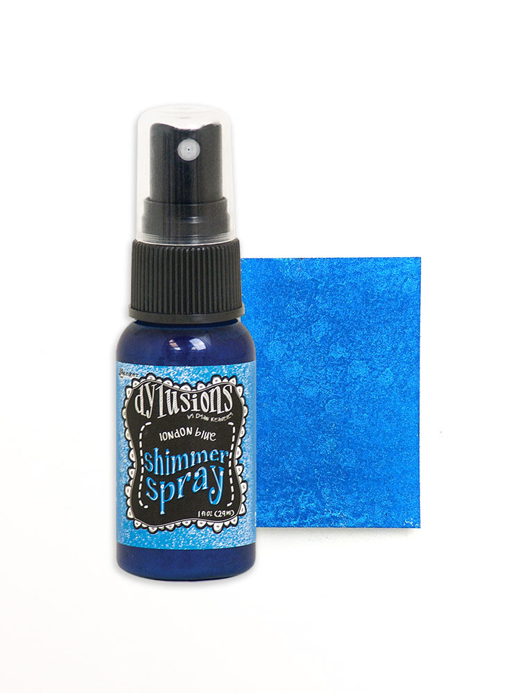Ranger Dyan Reaveley Dylusions Shimmer Sprays London Blue 1 fl oz (DYH60833)