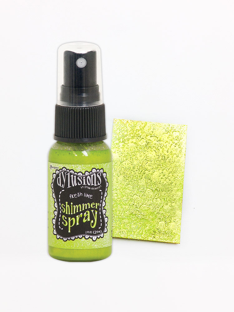 Ranger Dyan Reaveley Dylusions Shimmer Sprays Fresh Lime 1 fl oz (DYH60819) Ranger Dyan Reaveley Dylusions Shimmer Sprays Fresh Lime 1 fl oz (DYH60819)