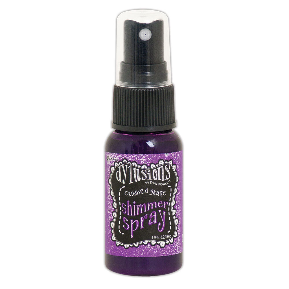 Ranger Dyan Reaveley Dylusions Shimmer Sprays Crushed Grape 1 fl oz (DYH60796)