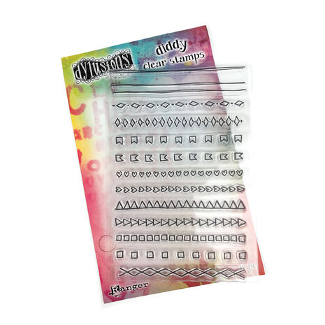 Ranger Dyan Reaveley Dylusions Diddy Clear Stamps Mini Doodles (DYB80022) (DISCONTINUED) Ranger Dyan Reaveley Dylusions Diddy Clear Stamps Mini Doodles (DYB80022) (DISCONTINUED)