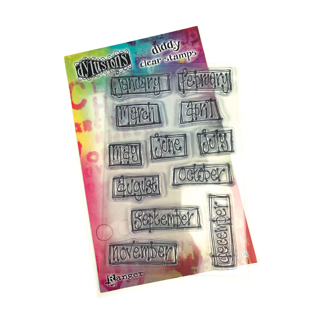 Ranger Dyan Reaveley Dylusions Diddy Clear Stamps Boxed Monthly (DYB79996) (DISCONTINUED) Ranger Dyan Reaveley Dylusions Diddy Clear Stamps Boxed Monthly (DYB79996) (DISCONTINUED)