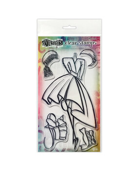 Ranger Dyan Reaveley Dylusions Couture Stamps Night At the Opera (DYB78388) (DISCONTINUED)