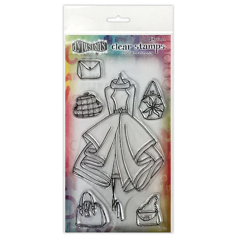 Ranger Dyan Reaveley Dylusions Couture Stamps Ladies Who Lunch (DYB78340) (DISCONTINUED) Ranger Dyan Reaveley Dylusions Couture Stamps Ladies Who Lunch (DYB78340) (DISCONTINUED)