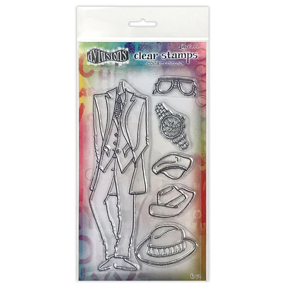 Ranger Dyan Reaveley Dylusions Couture Stamps A Day at the Races (DYB78326) (DISCONTINUED) Ranger Dyan Reaveley Dylusions Couture Stamps A Day at the Races (DYB78326) (DISCONTINUED)