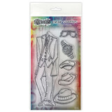 Ranger Dyan Reaveley Dylusions Couture Stamps A Day at the Races (DYB78326) (DISCONTINUED)