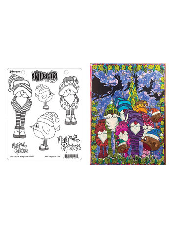 Ranger Dyan Reaveley Dylusions Stamps Just Robbin Along (DYR81685) (DISCONTINUED) Ranger Dyan Reaveley Dylusions Stamps Just Robbin Along (DYR81685) (DISCONTINUED)