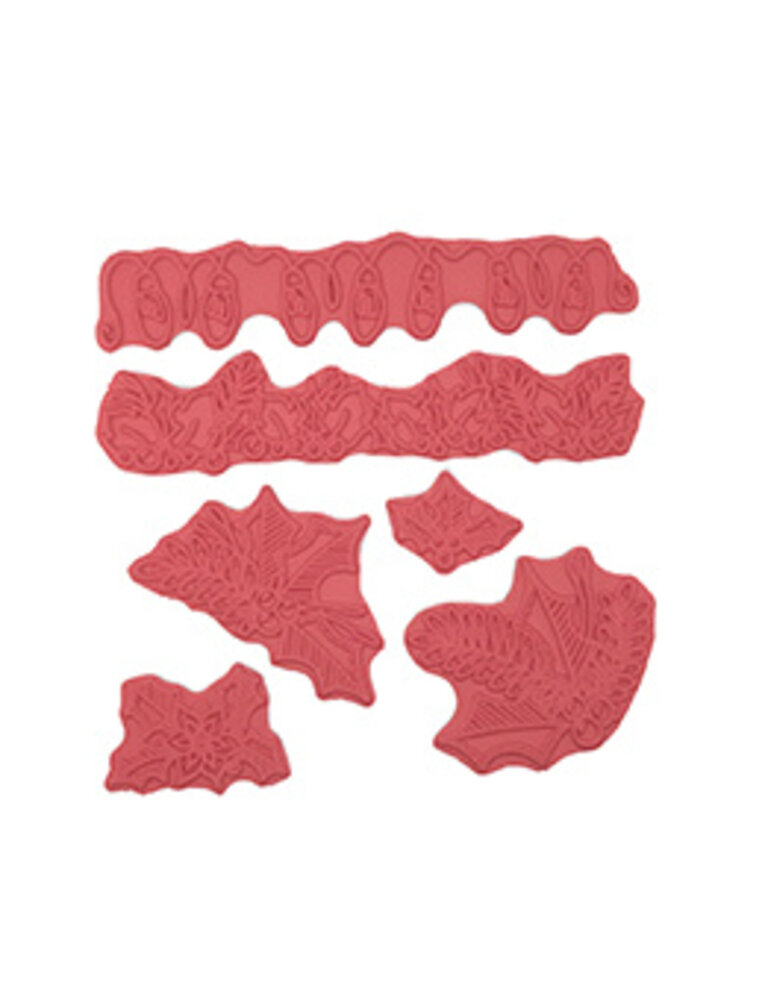 Ranger Dyan Reaveley Dylusions Stamps Holly and the Ivy (DYR81678) (DISCONTINUED) Ranger Dyan Reaveley Dylusions Stamps Holly and the Ivy (DYR81678) (DISCONTINUED)