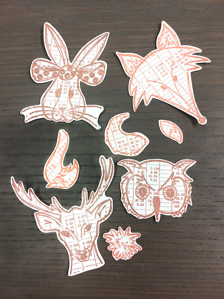 Ranger Dyan Reaveley Dylusions Stamps Heads N Tails (DYR62301) (DISCONTINUED) Ranger Dyan Reaveley Dylusions Stamps Heads N Tails (DYR62301) (DISCONTINUED)