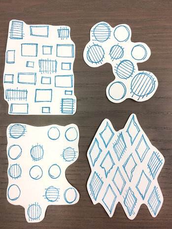 Ranger Dyan Reaveley Dylusions Stamps Four By Four (DYR62295) (DISCONTINUED) Ranger Dyan Reaveley Dylusions Stamps Four By Four (DYR62295) (DISCONTINUED)