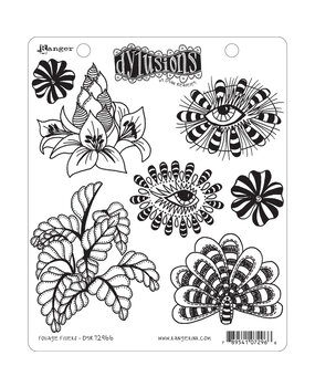 Ranger Dyan Reaveley Dylusions Stamps Foliage Fillers (DYR72966) (DISCONTINUED)