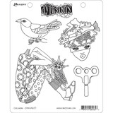 Ranger Dyan Reaveley Dylusions Stamps Clockwork (DYR64657) (DISCONTINUED)