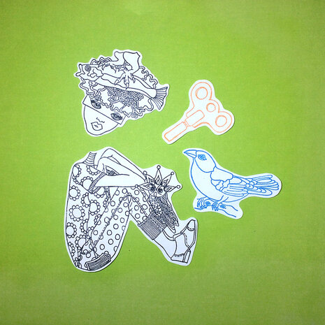 Ranger Dyan Reaveley Dylusions Stamps Clockwork (DYR64657) (DISCONTINUED) Ranger Dyan Reaveley Dylusions Stamps Clockwork (DYR64657) (DISCONTINUED)