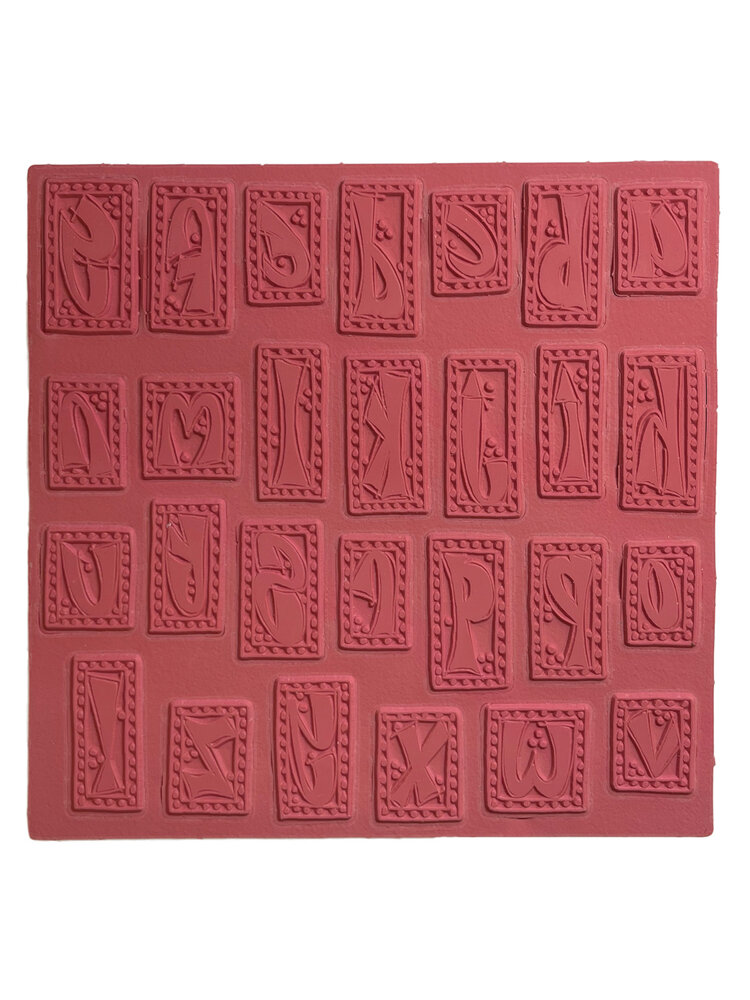 Ranger Dyan Reaveley Dylusions Stamps Alphablock (DYR81661) (DISCONTINUED)