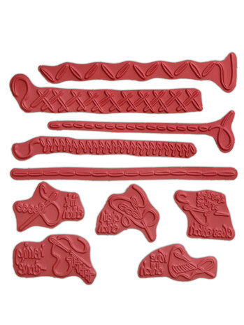 Ranger Dyan Reaveley Dylusions Stamps Sampler (DYR81715) (DISCONTINUED) Ranger Dyan Reaveley Dylusions Stamps Sampler (DYR81715) (DISCONTINUED)