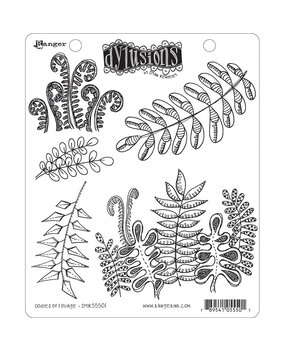 Ranger Dyan Reaveley Dylusions Stamps Oodles of Foliage (DYR55501) (DISCONTINUED)