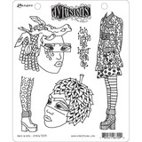 Ranger Dyan Reaveley Dylusions Stamps Nuts in May (DYR67009) (DISCONTINUED)