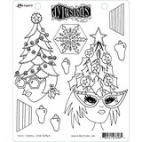 Ranger Dyan Reaveley Dylusions Stamps Tree Topper (DYR76964) (DISCONTINUED)