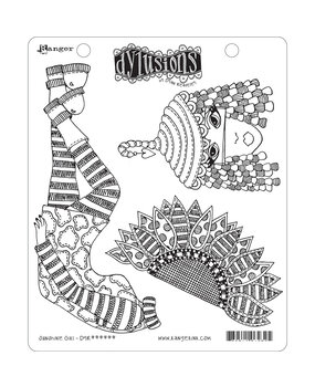 Ranger Dyan Reaveley Dylusions Stamps Sunshine Girl (DYR63230) (DISCONTINUED)