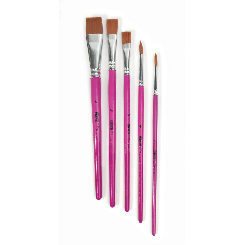 Ranger Dyan Reaveley Dylusions Brush Set (5pcs) (DYA78456) Ranger Dyan Reaveley Dylusions Brush Set (5pcs) (DYA78456)