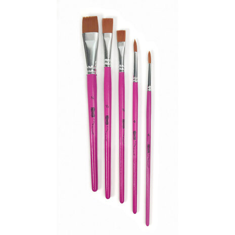 Ranger Dyan Reaveley Dylusions Brush Set (5pcs) (DYA78456) Ranger Dyan Reaveley Dylusions Brush Set (5pcs) (DYA78456)