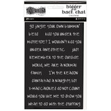 Ranger Dyan Reaveley Dylusions Bigger Back Chat Stickers Large Christmas 2 (DYA81807) (DISCONTINUED)