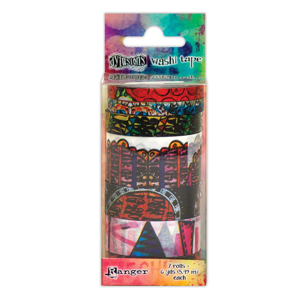 Ranger Dyan Reaveley Dylusions Washi Tape 5 (DYA63384) (DISCONTINUED) Ranger Dyan Reaveley Dylusions Washi Tape 5 (DYA63384) (DISCONTINUED)