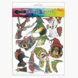Ranger Dyan Reaveley Dylusions Collage Sheets Christmas (15pcs) (DYA76933) (DISCONTINUED)