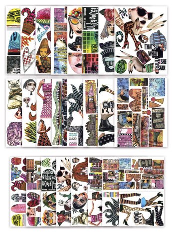 Ranger Dyan Reaveley Dylusions Collage Sheets Set 2 (24pcs) (DYA70351) (DISCONTINUED)