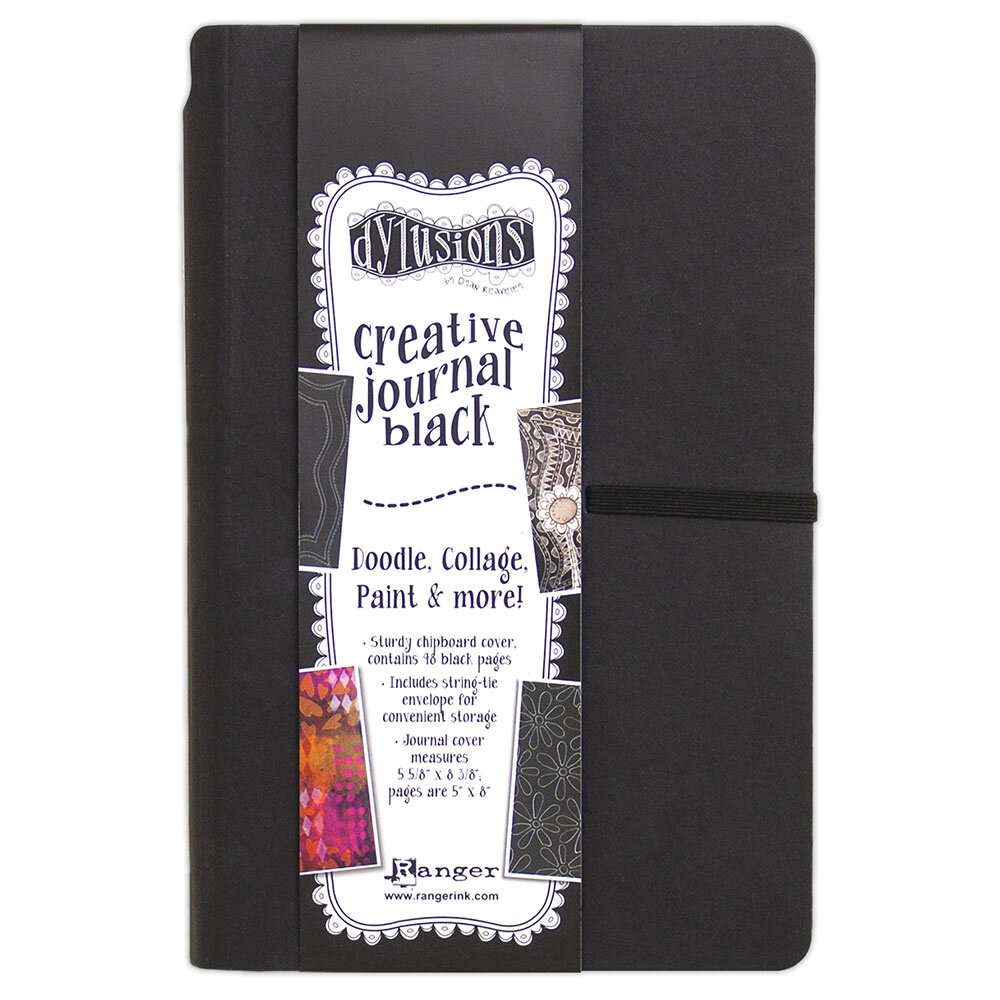 Ranger Dyan Reaveley Dylusions Journal Black Small (DYJ65630) (DISCONTINUED) Ranger Dyan Reaveley Dylusions Journal Black Small (DYJ65630) (DISCONTINUED)