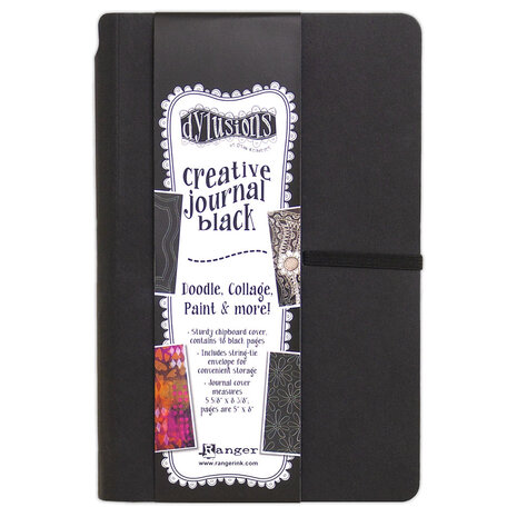 Ranger Dyan Reaveley Dylusions Journal Black Small (DYJ65630) (DISCONTINUED) Ranger Dyan Reaveley Dylusions Journal Black Small (DYJ65630) (DISCONTINUED)