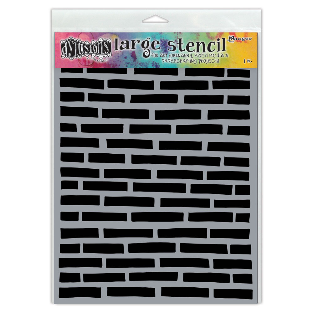 Ranger Dyan Reaveley Dylusions Stencil L Slats (DYS68723) (DISCONTINUED) Ranger Dyan Reaveley Dylusions Stencil L Slats (DYS68723) (DISCONTINUED)