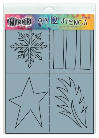 Ranger Dyan Reaveley Dylusions Stencil L Shapes (DYS44291) (DISCONTINUED) Ranger Dyan Reaveley Dylusions Stencil L Shapes (DYS44291) (DISCONTINUED)