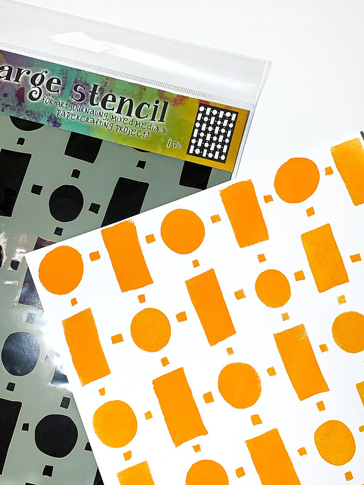 Ranger Dyan Reaveley Dylusions Stencil L Retro (DYS68716) (DISCONTINUED) Ranger Dyan Reaveley Dylusions Stencil L Retro (DYS68716) (DISCONTINUED)