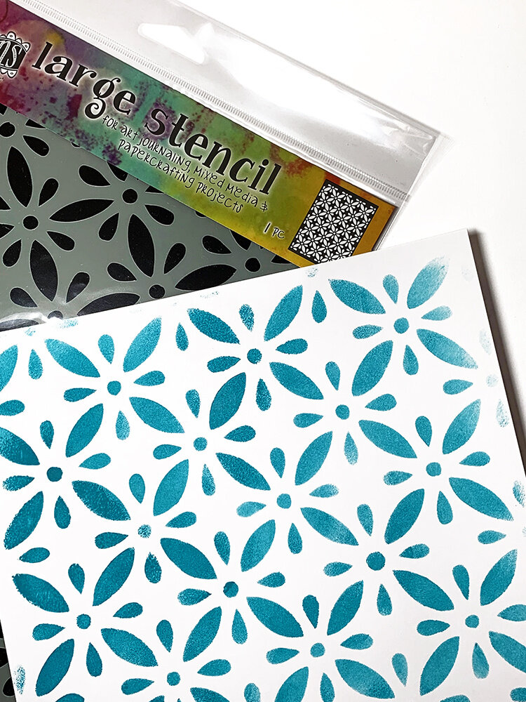 Ranger Dyan Reaveley Dylusions Stencil L Quilts (DYS68709) (DISCONTINUED)