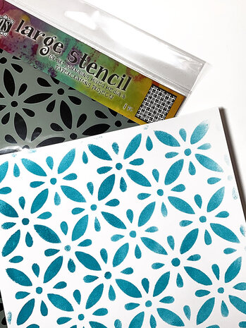 Ranger Dyan Reaveley Dylusions Stencil L Quilts (DYS68709) (DISCONTINUED)