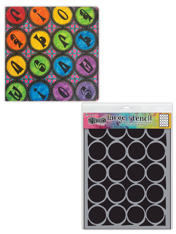 Ranger Dyan Reaveley Dylusions Stencil L Martha's Most Massive Mat (DYS79828) (DISCONTINUED) Ranger Dyan Reaveley Dylusions Stencil L Martha's Most Massive Mat (DYS79828) (DISCONTINUED)