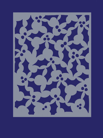 Ranger Dyan Reaveley Dylusions Stencil L Jolly Holly (DYS81746) (DISCONTINUED) Ranger Dyan Reaveley Dylusions Stencil L Jolly Holly (DYS81746) (DISCONTINUED)