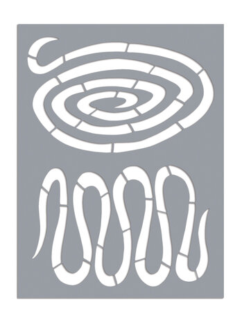 Ranger Dyan Reaveley Dylusions Stencil L Down the Rabbit Hole (DYS79781) (DISCONTINUED) Ranger Dyan Reaveley Dylusions Stencil L Down the Rabbit Hole (DYS79781) (DISCONTINUED)