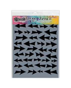 Ranger Dyan Reaveley Dylusions Stencil L Direction (DYS52272) (DISCONTINUED)