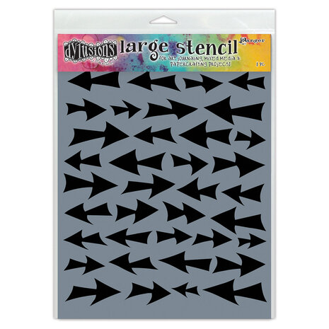 Ranger Dyan Reaveley Dylusions Stencil L Direction (DYS52272) (DISCONTINUED) Ranger Dyan Reaveley Dylusions Stencil L Direction (DYS52272) (DISCONTINUED)