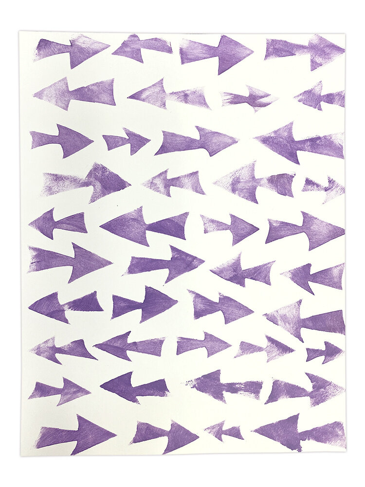 Ranger Dyan Reaveley Dylusions Stencil L Direction (DYS52272) (DISCONTINUED) Ranger Dyan Reaveley Dylusions Stencil L Direction (DYS52272) (DISCONTINUED)