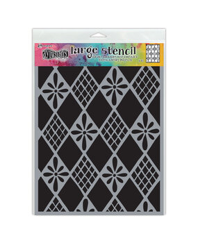 Ranger Dyan Reaveley Dylusions Stencil L Diamond Are Forever (DYS75318) (DISCONTINUED)