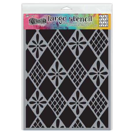 Ranger Dyan Reaveley Dylusions Stencil L Diamond Are Forever (DYS75318) (DISCONTINUED) Ranger Dyan Reaveley Dylusions Stencil L Diamond Are Forever (DYS75318) (DISCONTINUED)