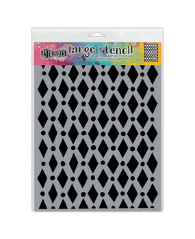 Ranger Dyan Reaveley Dylusions Stencil L Court Jester (DYS71495) (DISCONTINUED)